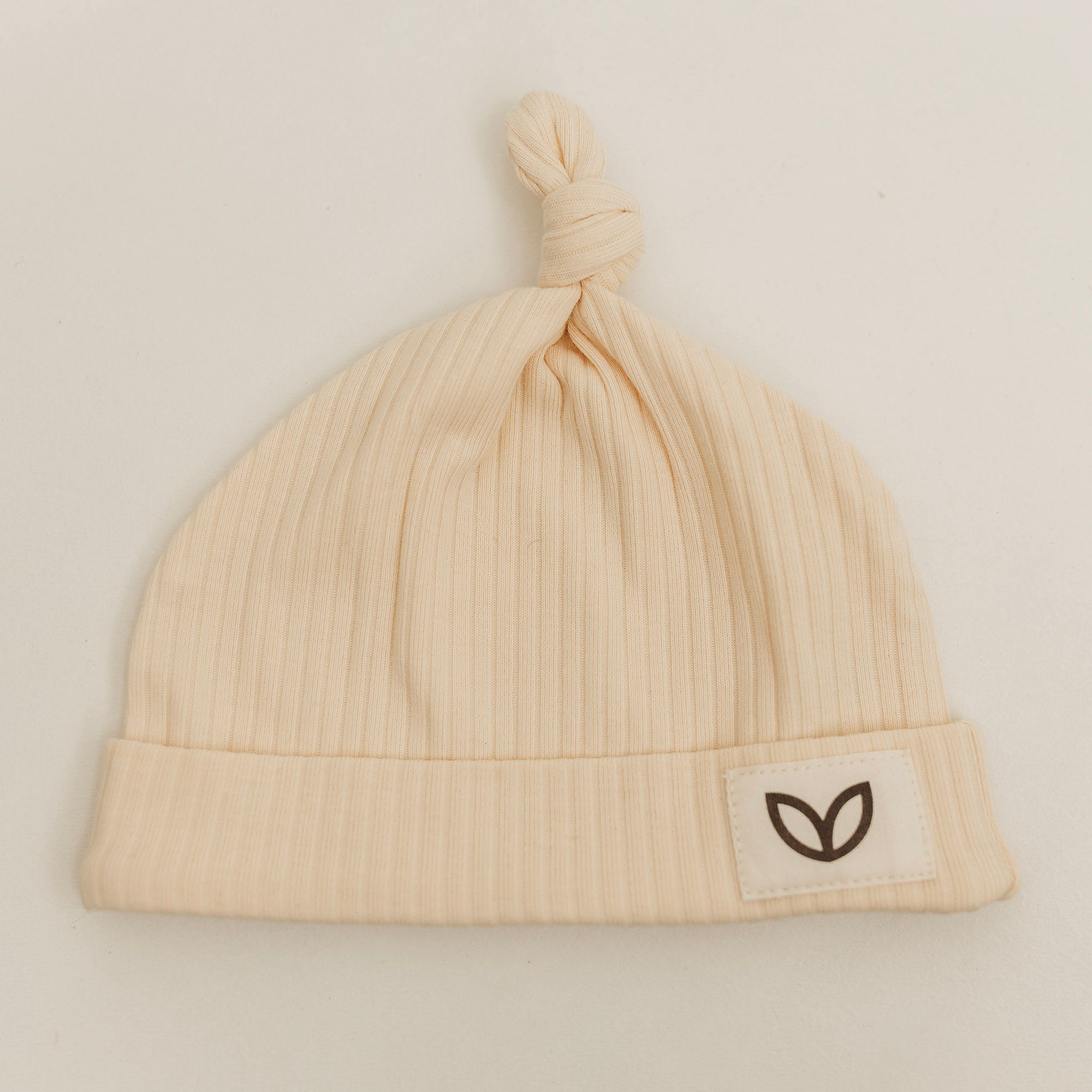 Weeboth® | Organic Cotton Newborn Hat - Cream