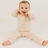 Crew + Jogger Set - Cream