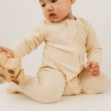 Zipper Sleeper - Cream